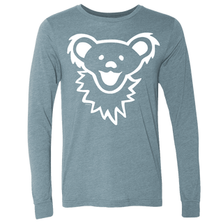 Grateful Dead Dancing Bear Face Unisex Longsleeve | Little Hippie
