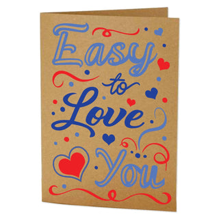 Easy to Love You Greeting Card | Little Hippie