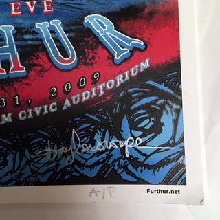 Furthur Blue Moon New Year's 2010 Artist Edition Show Poster | Little Hippie