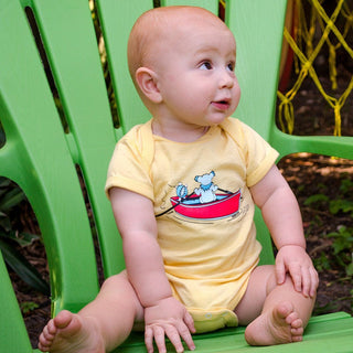 Grateful Dead Terrapin & Bear Dinghy Short Sleeve One Piece | Little Hippie