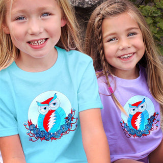 Grateful Dead Owl Toddler T | Little Hippie