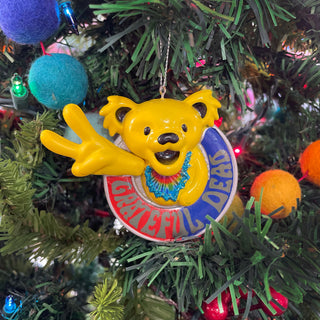 Grateful Dead Peace Bear Ornament