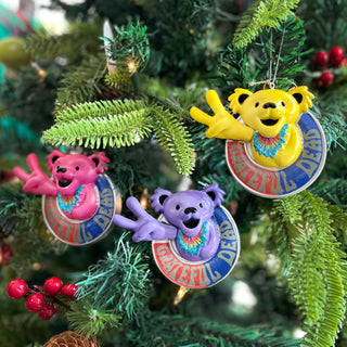 Grateful Dead Peace Bear Ornament