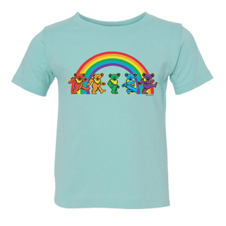 Grateful Dead Rainbow Bears Toddler T - DELIVERY END OF MAY
