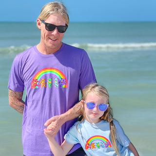 Grateful Dead Rainbow Bears Youth T Shirt