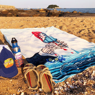 Grateful Dead Rocket Pop Coral Fleece Blanket | Little Hippie