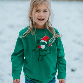 Grateful Dead Santa Bear Toddler Long Sleeve T | Little Hippie