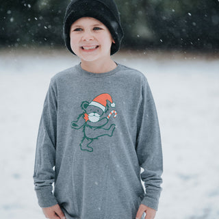 Grateful Dead Santa Bear Youth Long Sleeve T | Little Hippie