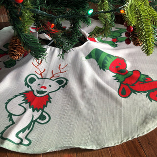 Grateful Dead Jingle Bears Christmas Tree Skirt | Little Hippie