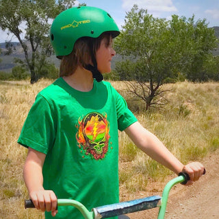 Grateful Dead Scarlet Fire Stealie Youth T Shirt | Little Hippie