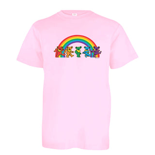 Grateful Dead Rainbow Bears Youth T Shirt