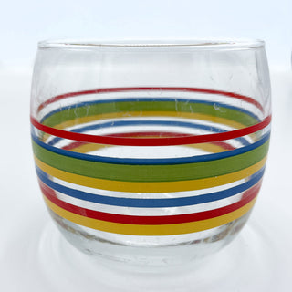Vintage Glasses Rainbow Stripes