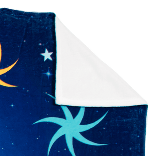 Grateful Dead Blue Moon Swing Coral Fleece Blanket | Little Hippie