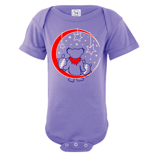 Grateful Moon Baby Short Sleeve One Piece | Little Hippie