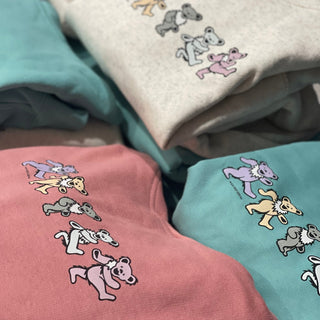 Grateful Dead Pastel Bears Youth Hoodie