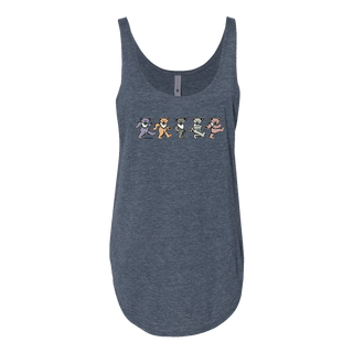 Grateful Dead Pastel Bears Women's Festival Tank