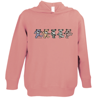 Grateful Dead Pastel Bears Toddler Hoodie