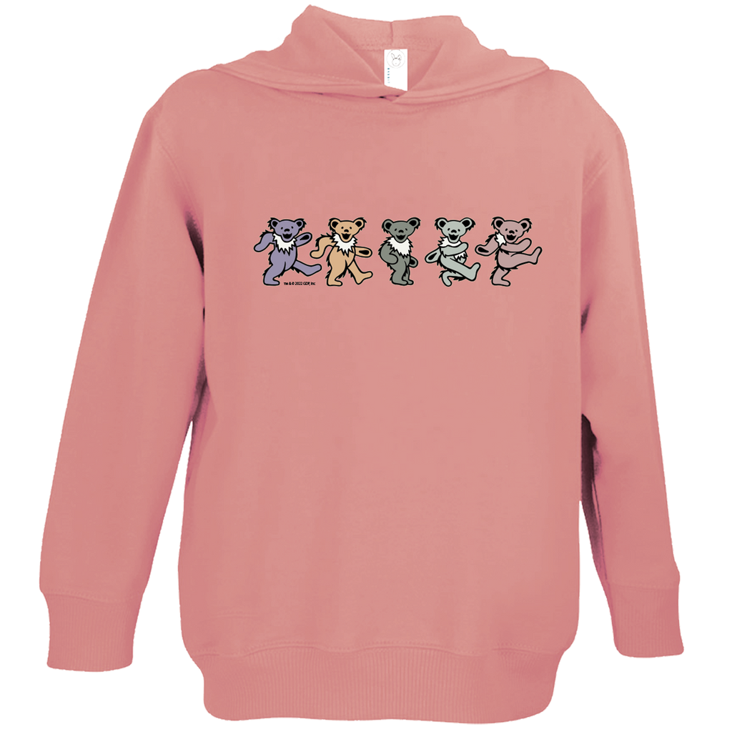 Roses Tapestry Pullover Hoodie w/ Side Seam Pockets in Cream