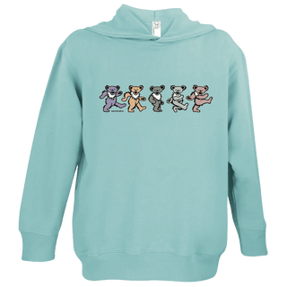 Grateful Dead Pastel Bears Toddler Hoodie