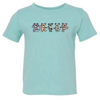 Grateful Dead Pastel Bears Toddler T