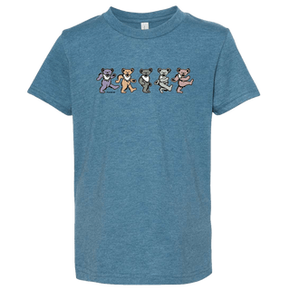 Grateful Dead Pastel Bears Youth T