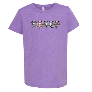 Grateful Dead Pastel Bears Youth T