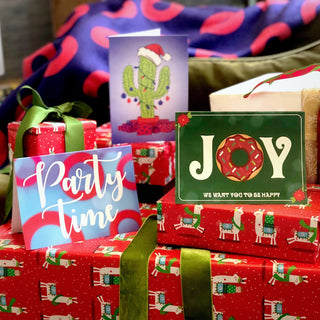 Joy Donuts Greeting Card | Little Hippie