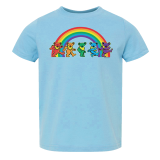 Grateful Dead Rainbow Bears Toddler T DELIVERY LATE MAY