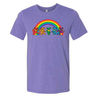 Grateful Dead Rainbow Bears Unisex T Shirt