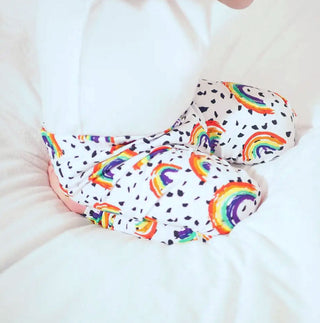 Rainbow Handmade Baby Leggings