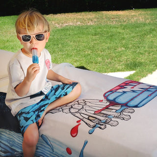 Grateful Dead Rocket Pop Coral Fleece Blanket | Little Hippie