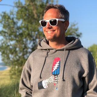 Grateful Dead Rocket Pop Unisex Heavyweight Hoodie | Little Hippie