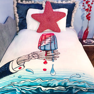 Grateful Dead Rocket Pop Coral Fleece Blanket | Little Hippie