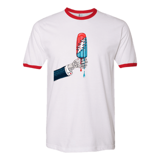 Rocket Pop Men's Ringer T | Little Hippie
