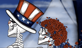 Grateful Dead Sam & Bertha Fare Thee Well Artist Edition Show Poster | Little Hippie