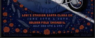 Grateful Dead Sam & Bertha Fare Thee Well Artist Edition Show Poster | Little Hippie