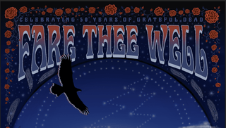 Grateful Dead Sam & Bertha Fare Thee Well Artist Edition Show Poster | Little Hippie