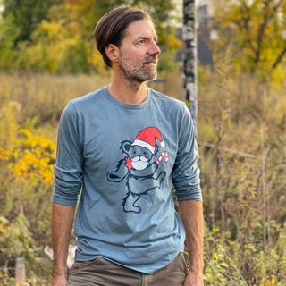 Grateful Dead Santa Bear Unisex Long Sleeve T