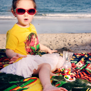 Grateful Dead Scarlet Fire Stealie Toddler T | Little Hippie
