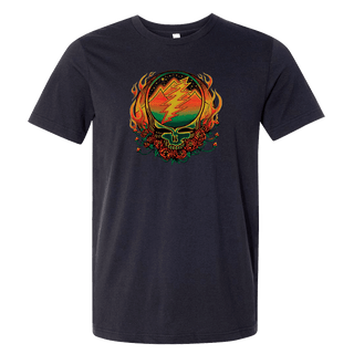 Grateful Dead Scarlet Fire Stealie Unisex T | Little Hippie