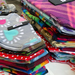 Taffy Plaid Fleece Coat