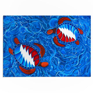 Grateful Dead Terrapin Swimmers Area Rug