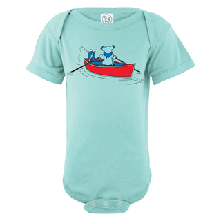 Grateful Dead Terrapin & Bear Dinghy Short Sleeve One Piece | Little Hippie
