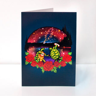 Grateful Dead Terrapin Lake Greeting Card | Little Hippie