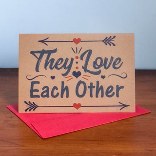 They Love Each Other Greeting Card