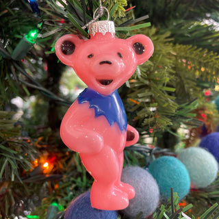Grateful Dead Translucent Bear Ornament