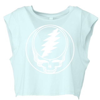 Grateful Dead Steal Your Face Women's Cropped T