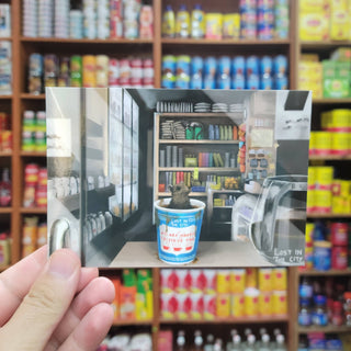 Bodega Coffee Rat Postcard