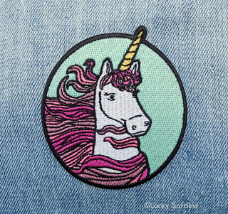 Unicorn Magical Beast Embroidered Patch