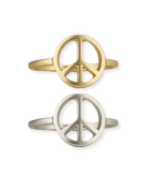 Peace Sign Ring